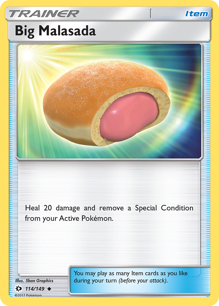 Big Malasada (114/149) [Sun &amp; Moon: Base Set] 
