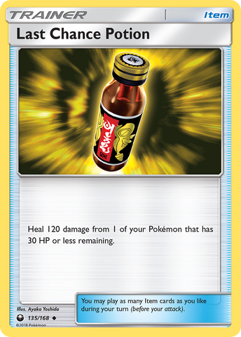 Last Chance Potion (135/168) [Sun &amp; Moon: Celestial Storm] 
