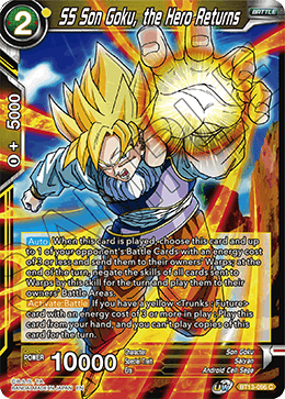 SS Son Goku, the Hero Returns (Common) (BT13-096) [Supreme Rivalry] 