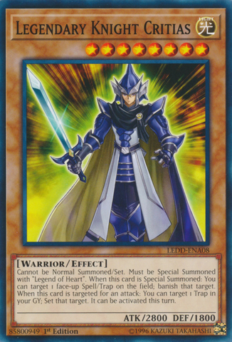 Legendary Knight Critias [LEDD-ENA08] Common 