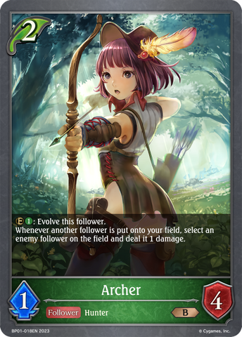 Archer (BP01-018EN) [Advent of Genesis] 