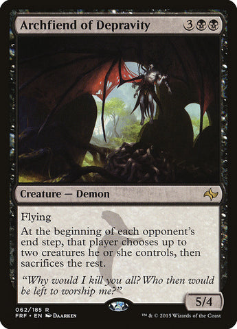 Archfiend of Depravity [Fate Reforged] 