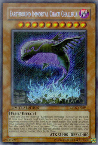 Earthbound Immortal Chacu Challhua [CT06-ENS03] Secret Rare 