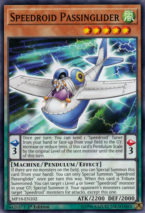 Speedroid Passinglider [MP18-EN102] Common 