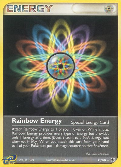 Rainbow Energy (95/109) [EX: Ruby &amp; Sapphire] 