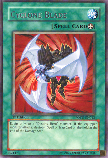 Cyclone Blade [POTD-EN043] Rare 