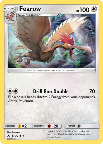 Fearow (146/214) [Sun &amp; Moon: Unbroken Bonds] 