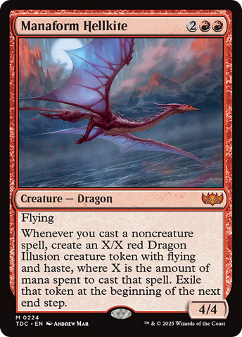 Manaform Hellkite [Tarkir: Dragonstorm Commander] 