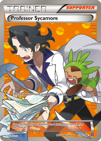 Professor Sycamore (114/114) [XY: Steam Siege] 