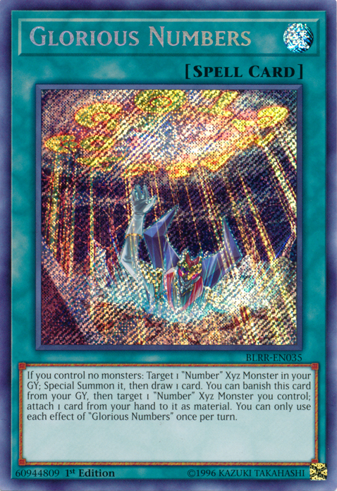 Glorious Numbers [BLRR-EN035] Secret Rare 