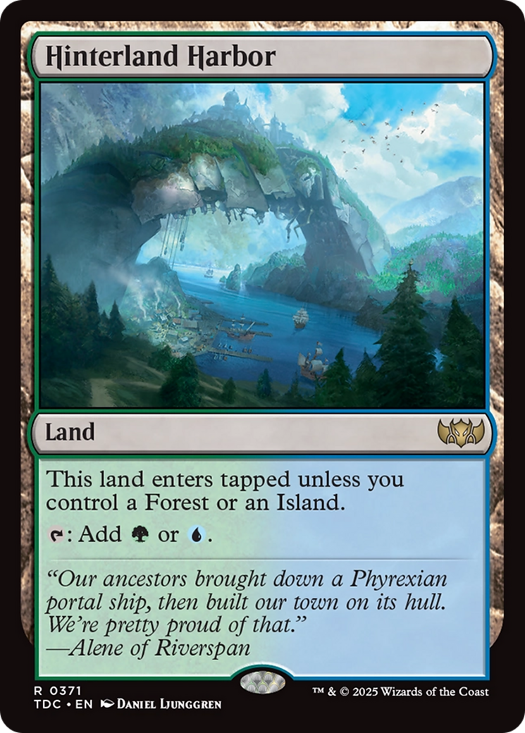 Hinterland Harbor [Tarkir: Dragonstorm Commander] 