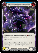 Drawn to the Dark Dimension (Blue) [ARC099-C] (Arcane Rising) 1st Edition Rainbow Foil 