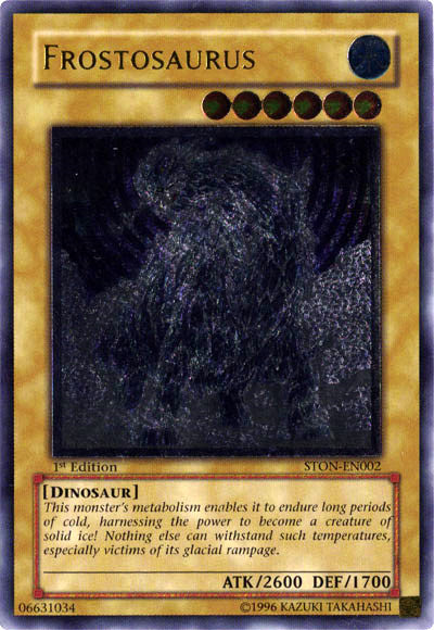 Frostosaurus [STON-EN002] Ultimate Rare 