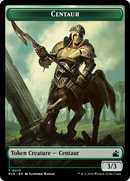 Saproling // Centaur Double-Sided Token [Ravnica Remastered Tokens] 