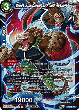 Great Ape Bardock, Allied Assault (P-318) [Tournament Promotion Cards]