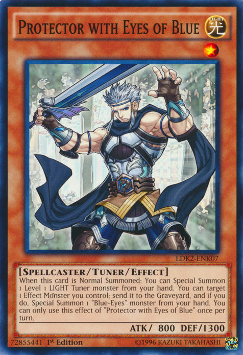 Protector with Eyes of Blue [LDK2-ENK07] Common 