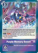Purple Memory Boost! [P-040] [Promotional Cards] 