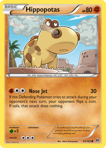 Hippopotas (83/162) [XY: BREAKthrough] 