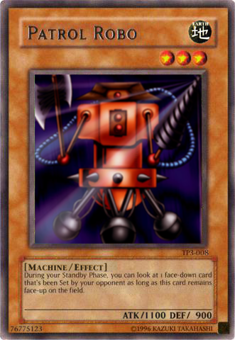 Patrol Robo [TP3-008] Rare 