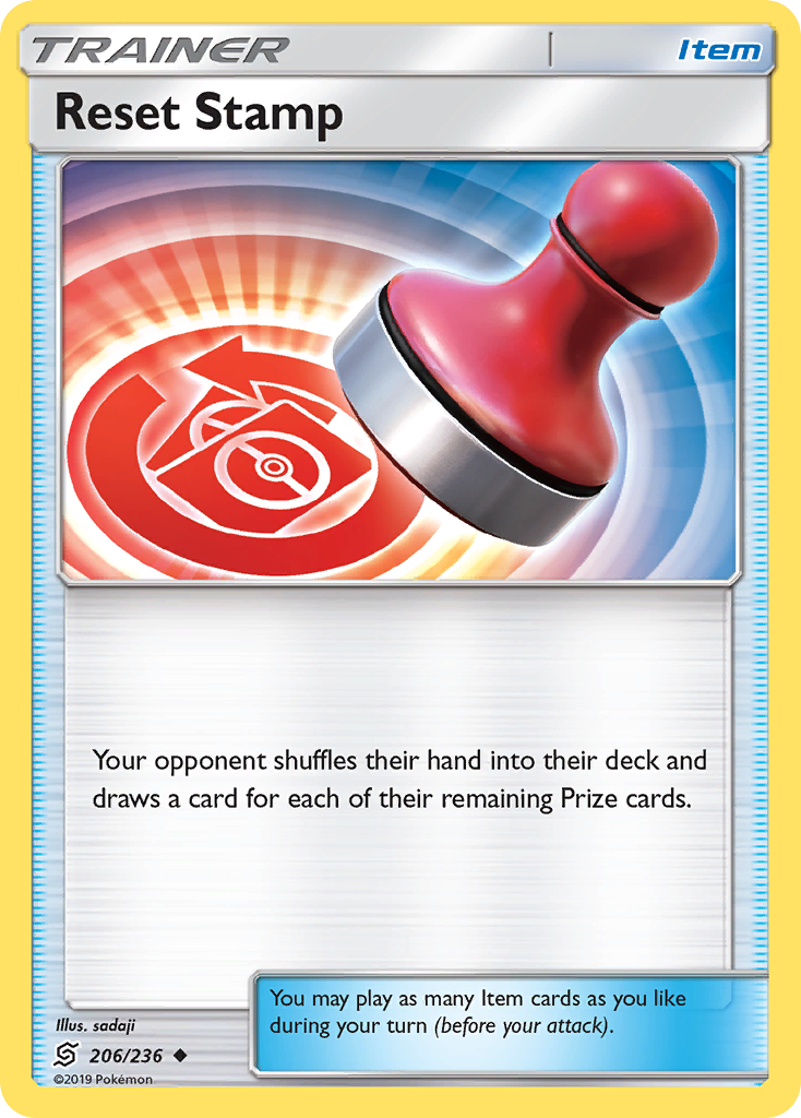 Reset Stamp (206/236) [Sun &amp; Moon: Unified Minds] 