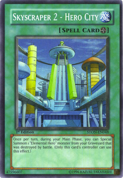 Skyscraper 2 - Hero City [STON-EN048] Super Rare 