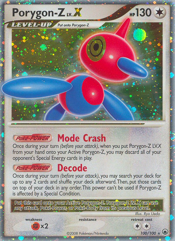 Porygon-Z LV.X (100/100) [Diamond &amp; Pearl: Majestic Dawn] 