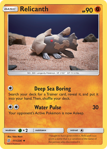 Relicanth (111/236) [Sun &amp; Moon: Unified Minds] 