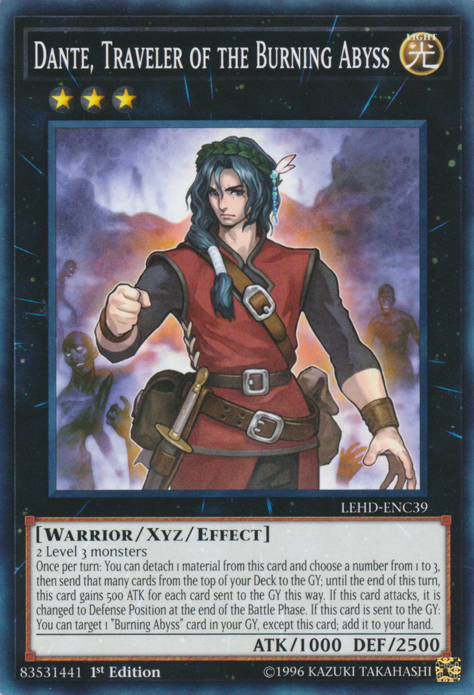 Dante, Traveler of the Burning Abyss [LEHD-ENC39] Common 