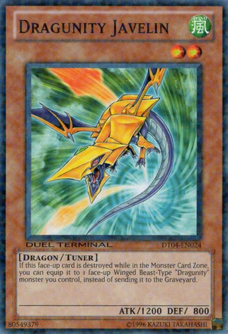 Dragunity Javelin [DT04-EN024] Common 