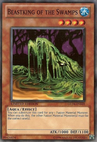 Beastking of the Swamps [GLD4-EN005] Common 