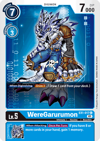 WereGarurumon [EX1-017] [Classic Collection] 