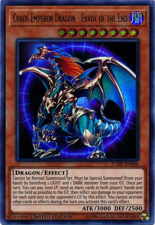 Chaos Emperor Dragon - Envoy of the End [JUMP-EN086] Ultra Rare 