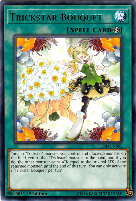 Trickstar Bouquet [FLOD-EN055] Rare 