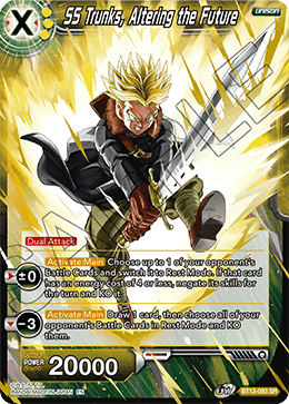 SS Trunks, Altering the Future (BT13-093) [Supreme Rivalry] 