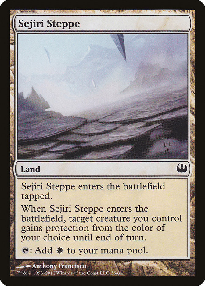 Sejiri Steppe [Duel Decks: Knights vs. Dragons] 