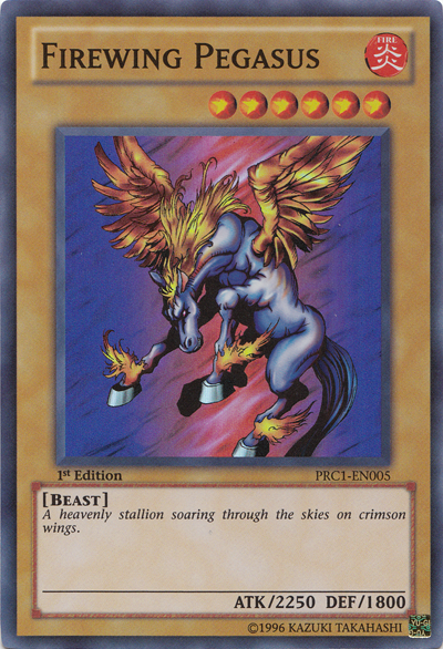 Firewing Pegasus [PRC1-EN005] Super Rare 