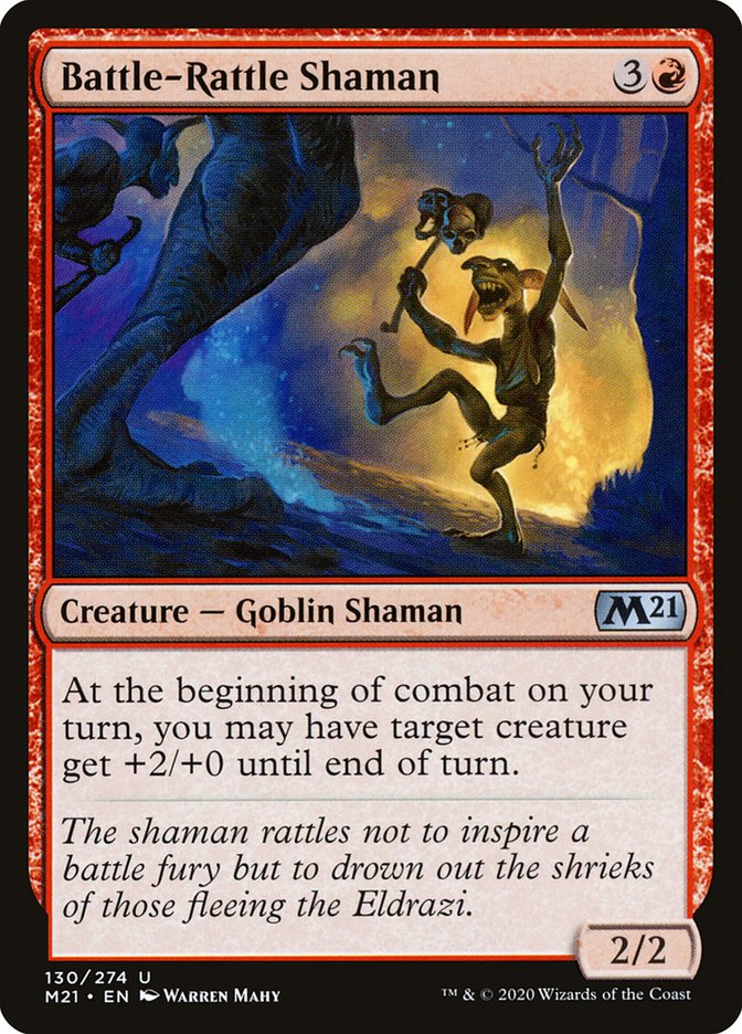 Battle-Rattle Shaman [Core Set 2021] 
