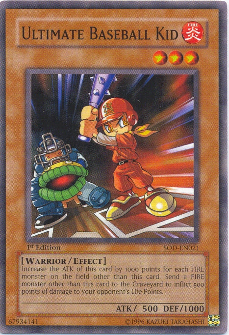 Ultimate Baseball Kid [SOD-EN021] Common 