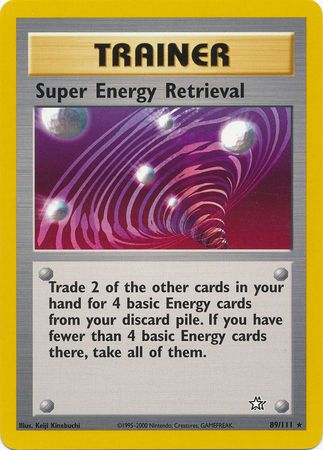 Super Energy Retrieval (89/111) [Neo Genesis Unlimited] 