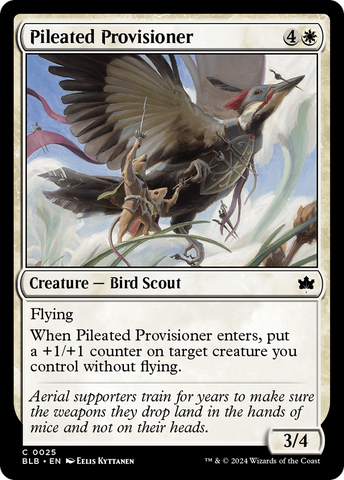 Pileated Provisioner [Bloomburrow] 