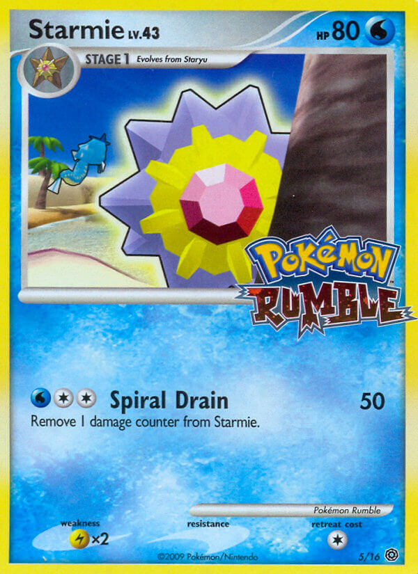 Starmie (5/16) [Pokémon Rumble] 