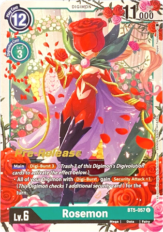 Rosemon [BT5-057] [Battle of Omni Pre-Release Promos] 