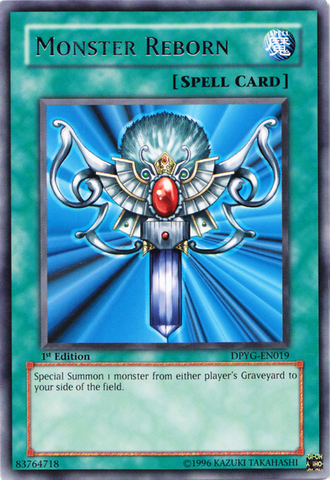 Monster Reborn [DPYG-EN019] Rare 