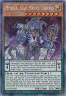 Mythical Beast Master Cerberus [EXFO-EN027] Secret Rare 