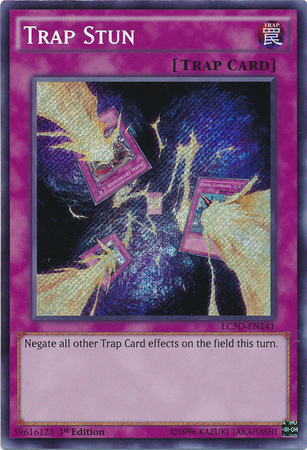 Trap Stun [LC5D-EN141] Secret Rare 