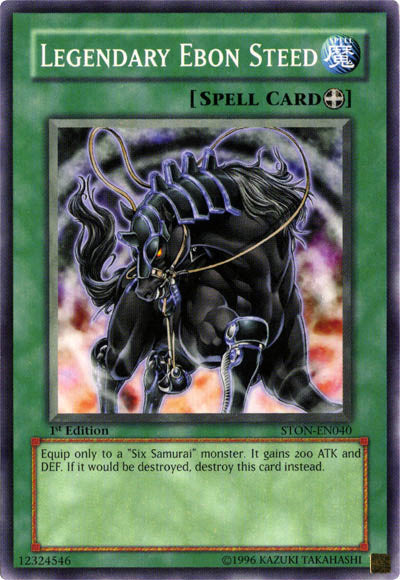 Legendary Ebon Steed [STON-EN040] Common 