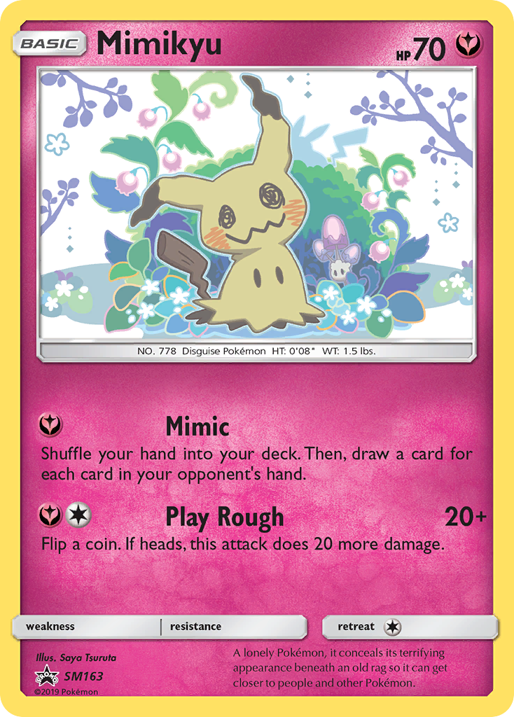Mimikyu (SM163) [Sun &amp; Moon: Black Star Promos] 