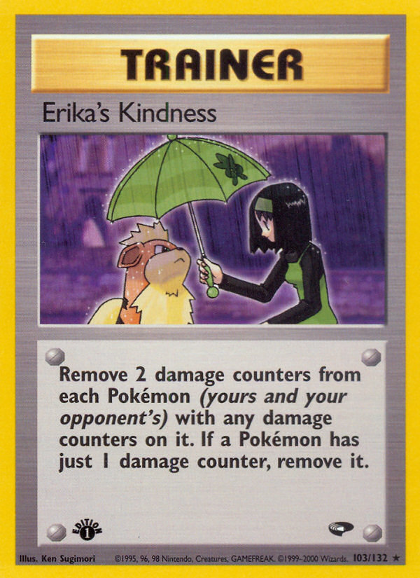 Erika's Kindness (103/132) [Gym Challenge 1st Edition] 