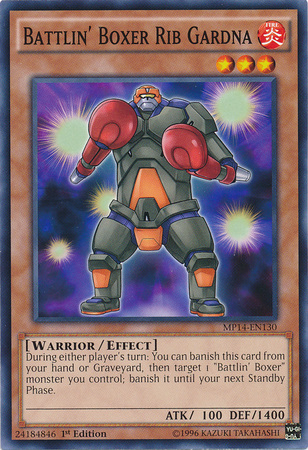 Battlin' Boxer Rib Gardna [MP14-EN130] Common 
