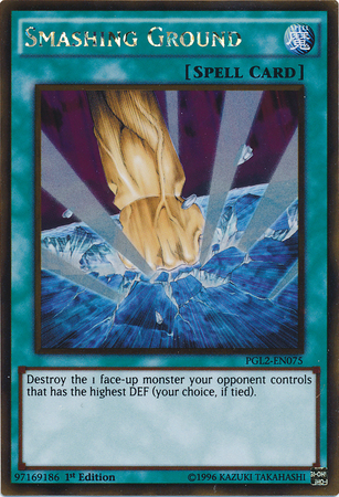 Smashing Ground [PGL2-EN075] Gold Rare 